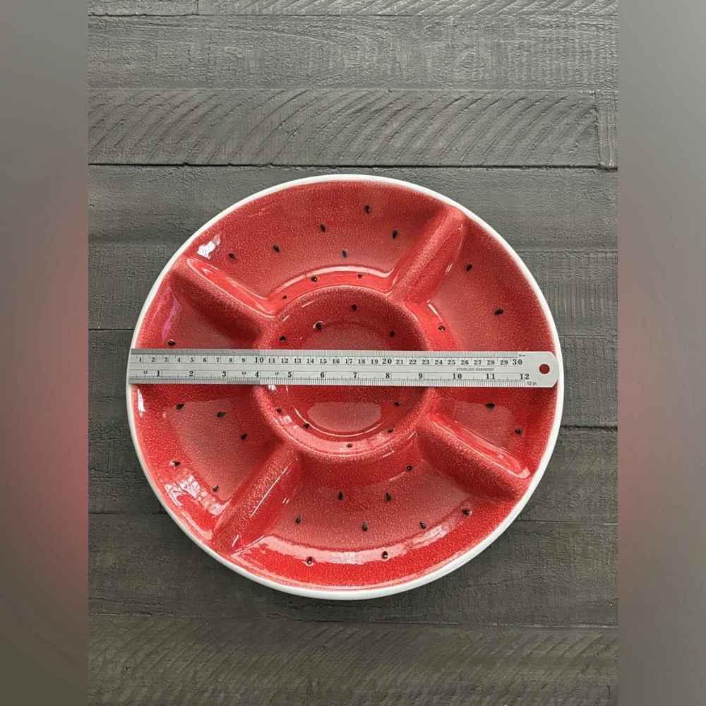 Williams Sonoma Watermelon Chip & Dip Platter